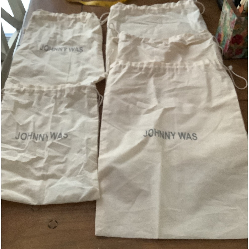 COPY - Johnny Was drawstring bag lot